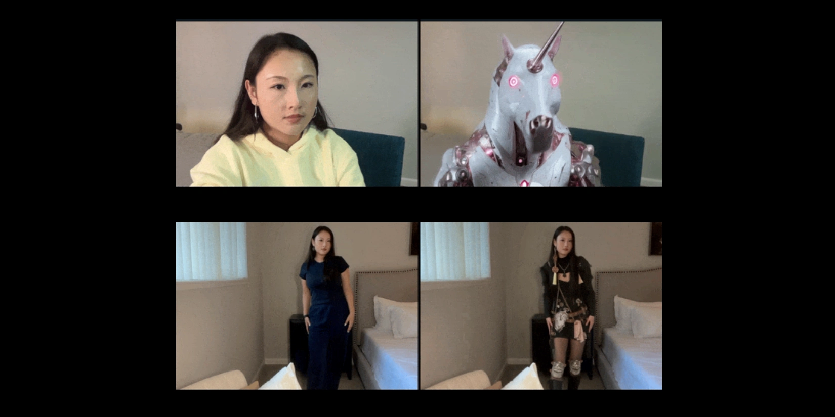 Нейросеть lucy 2 меняет лицо человека на видео