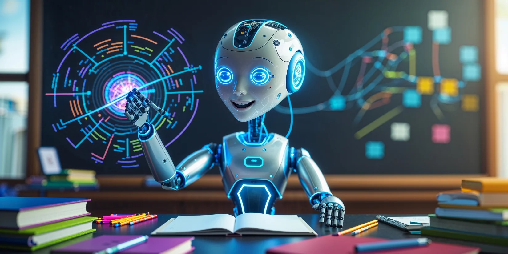 Нейросеть создает индивидуальный проект для школьников