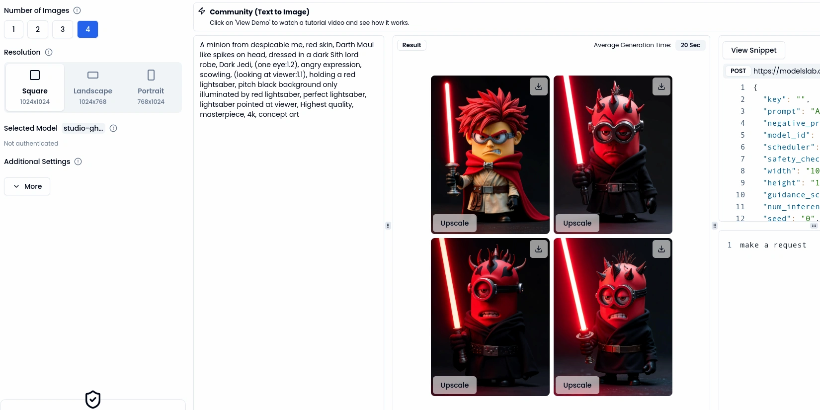 Модель + LoRA генерирует арт в стиле Ghibli