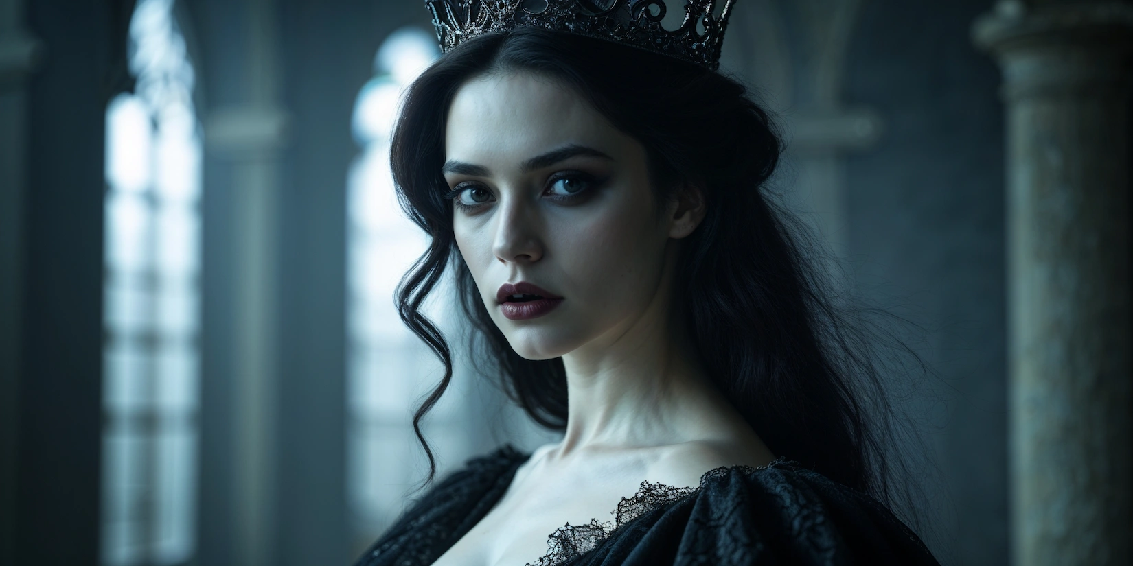 Девушка, сгенерированная нейросетью на платформе Leonardo AI