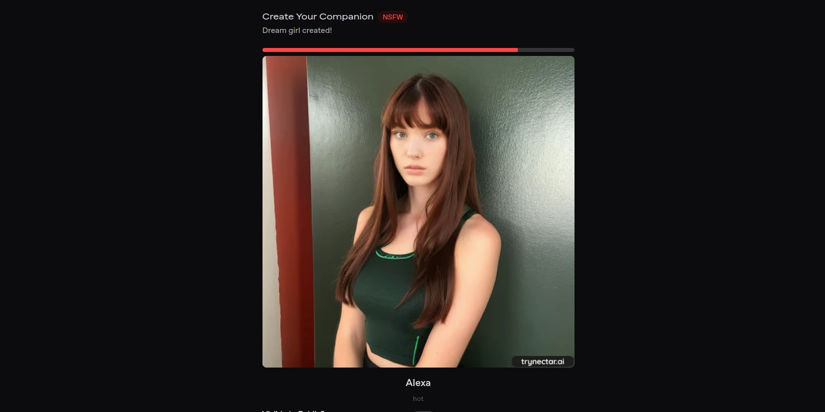 Девушка, сгенерированная нейросетью