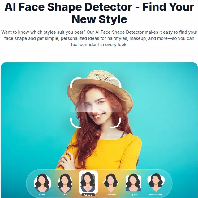  AI Face Shape Detector