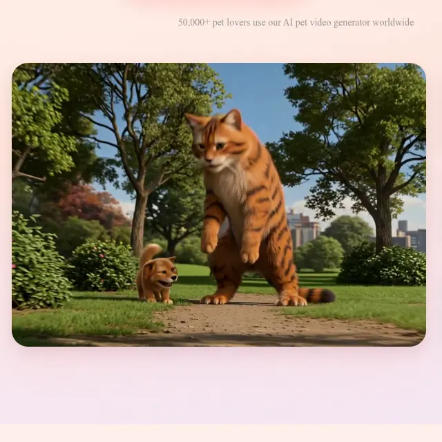 AI Pet Video