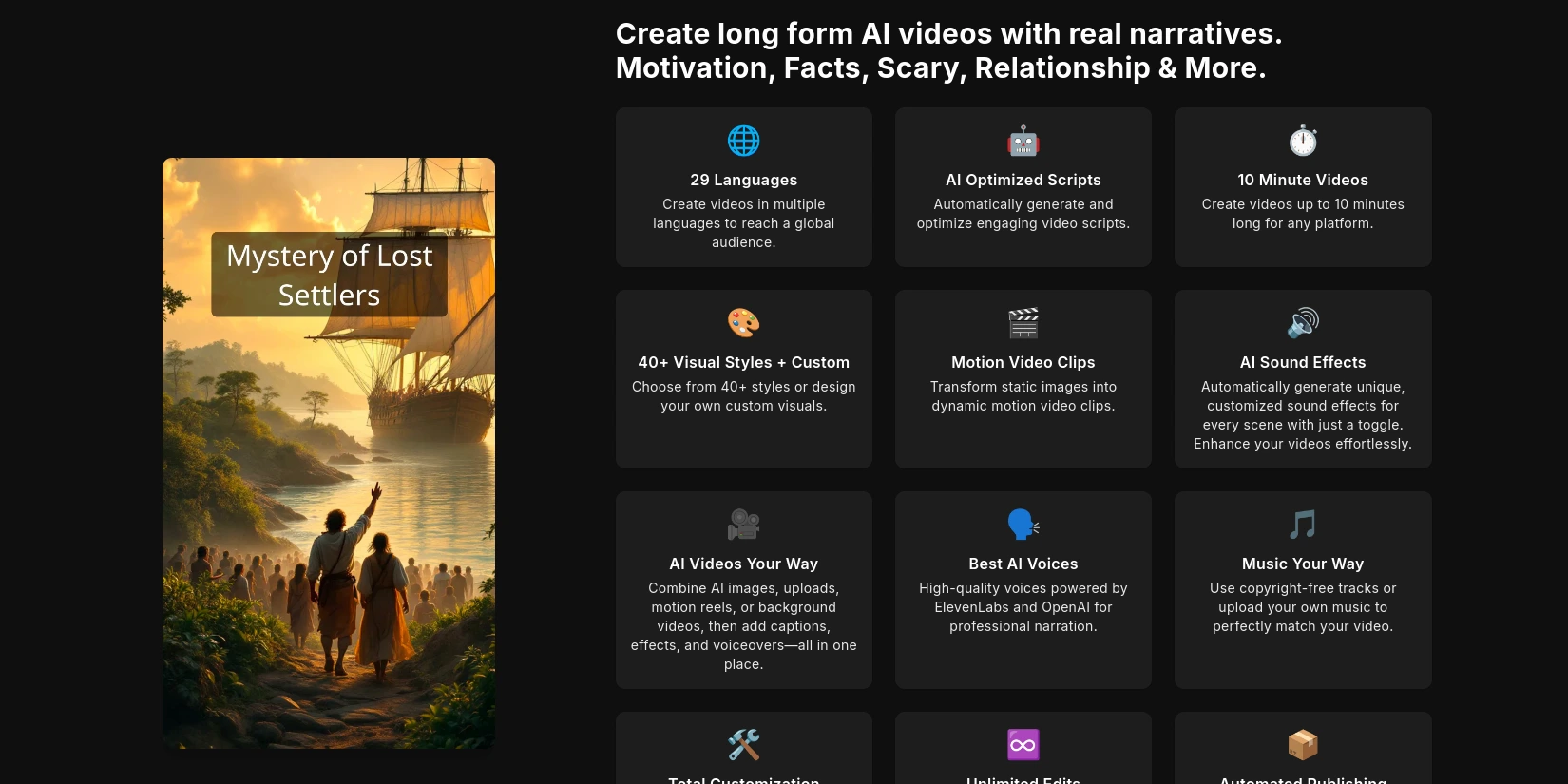 Скриншот ИИ-сервиса Bytecap