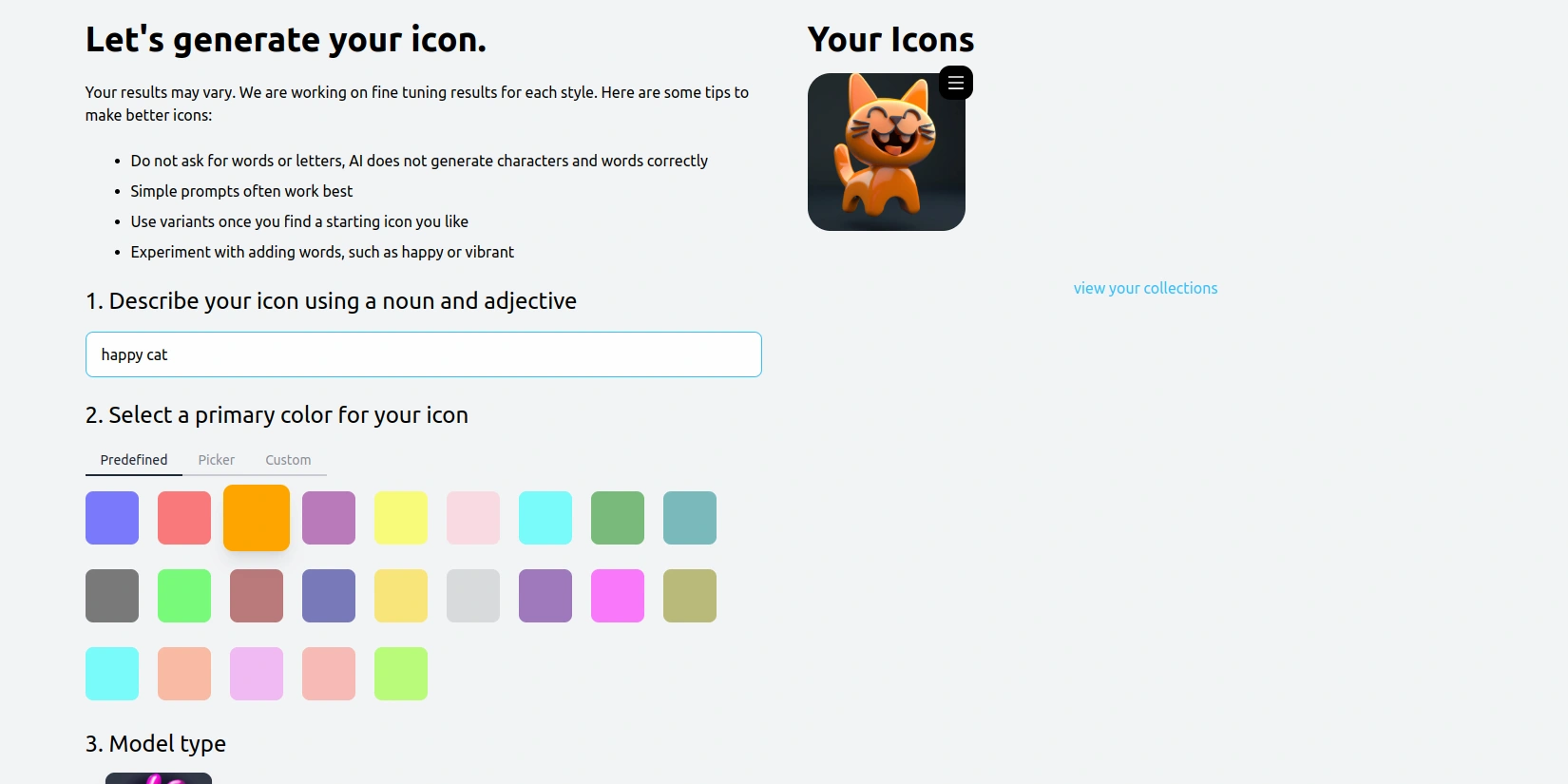 Icon Generator AI