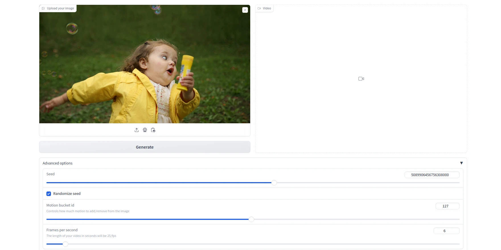 Stable Diffusion Video