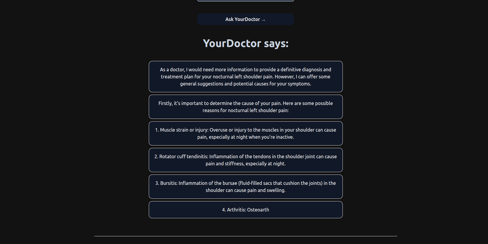 YourDoctor AI