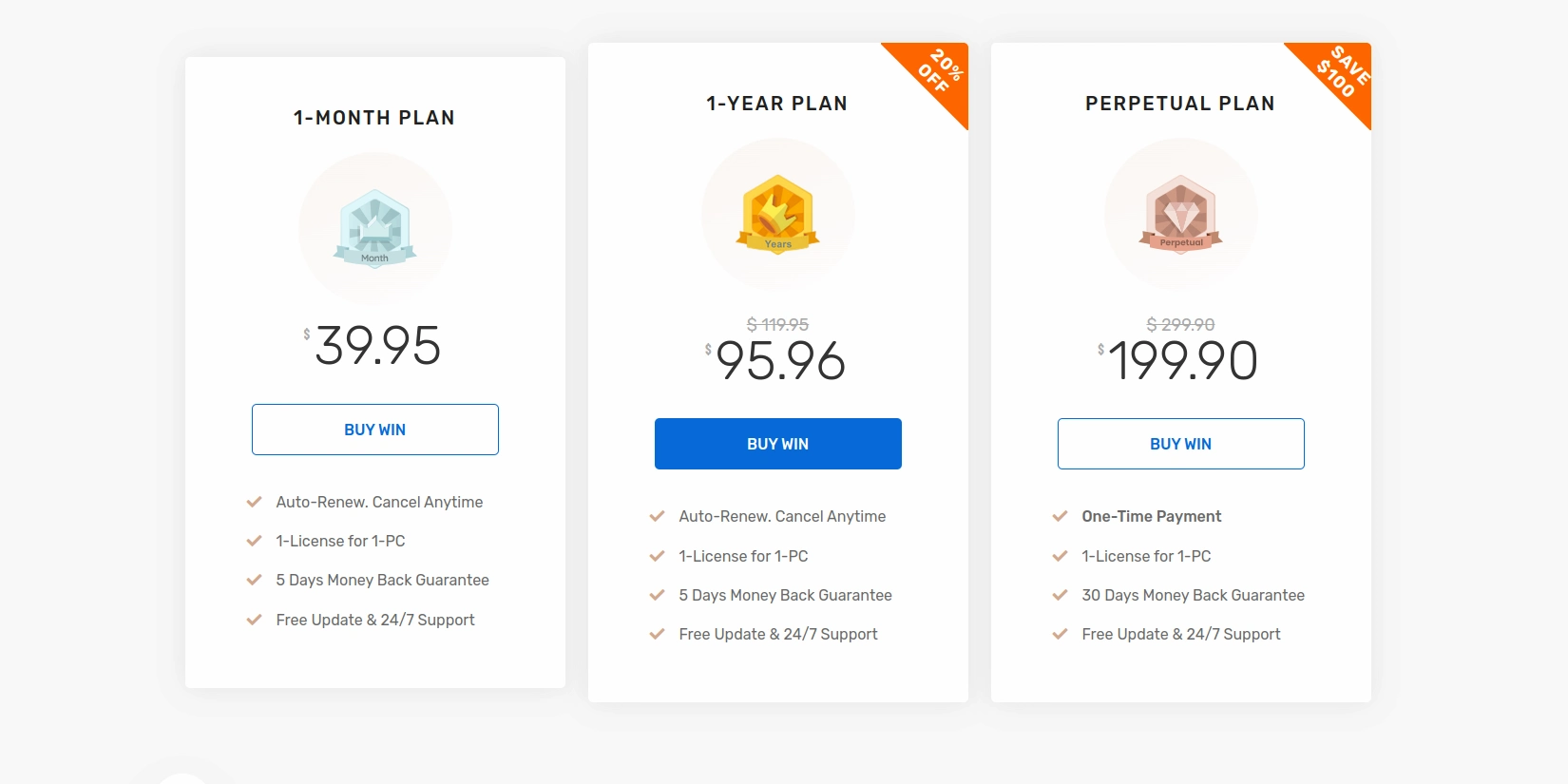 Тарифные планы AVCLabs Video Enhancer