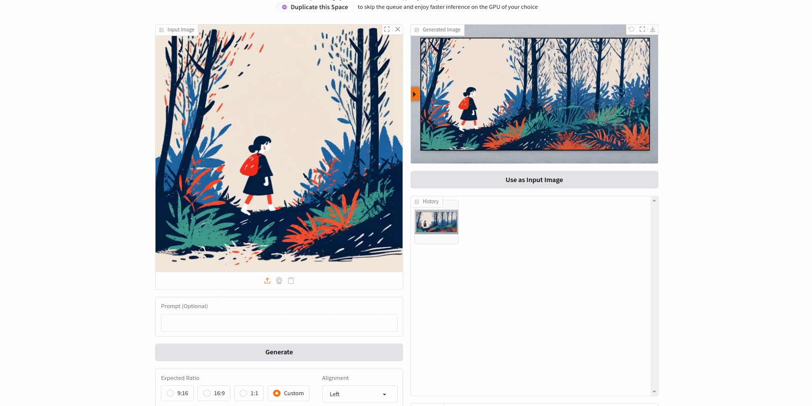 Нейросеть дорисовала изображение по краям