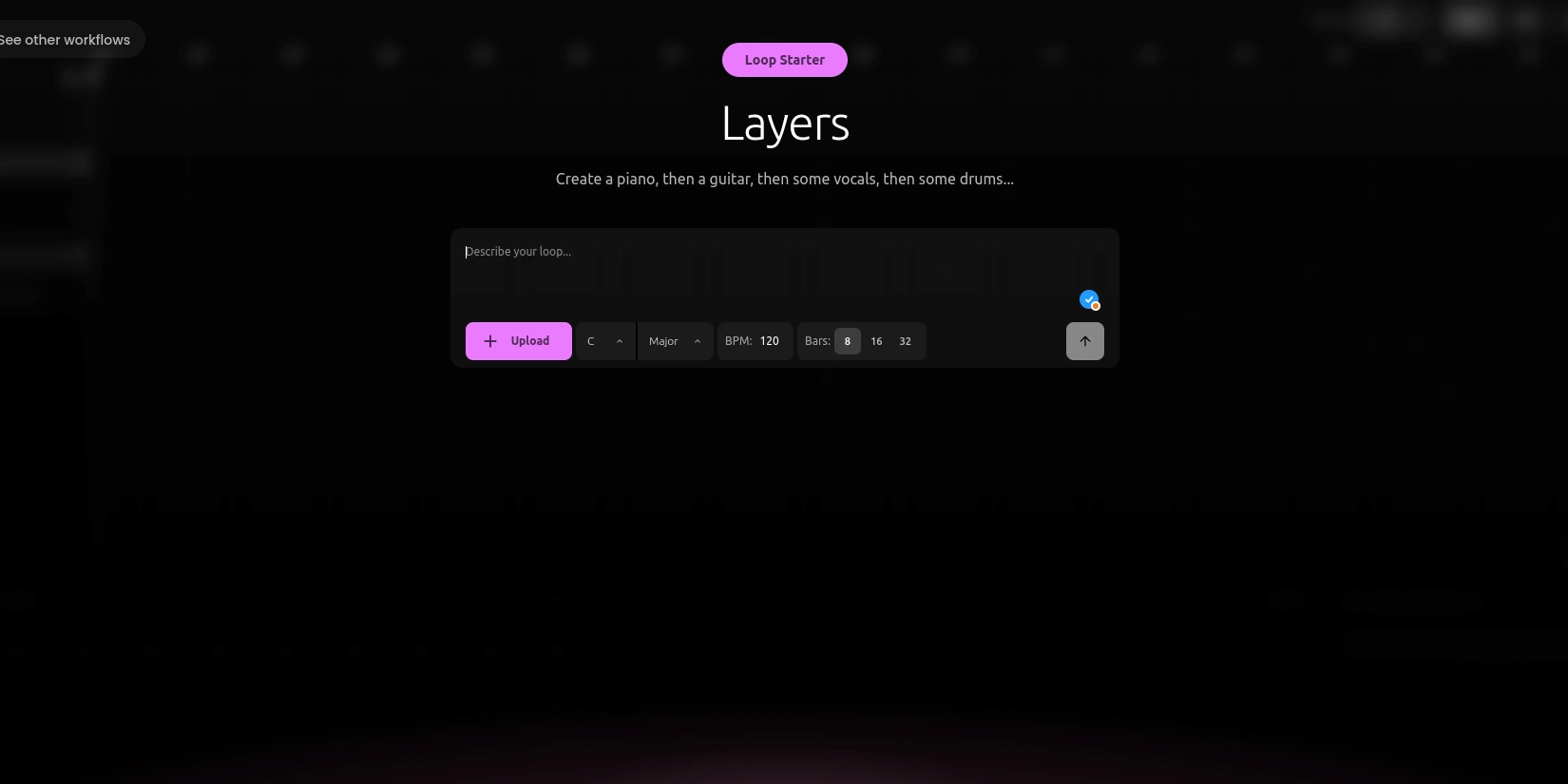 Генерация лупов с помощью нейросети Mozart AI